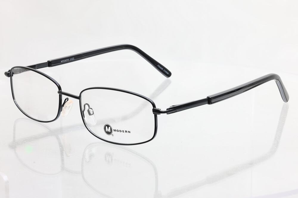 Modern Jazz Black 58-18-155mm Eyeglass FRAMES ONLY - NEW/WITHOUT TAGS